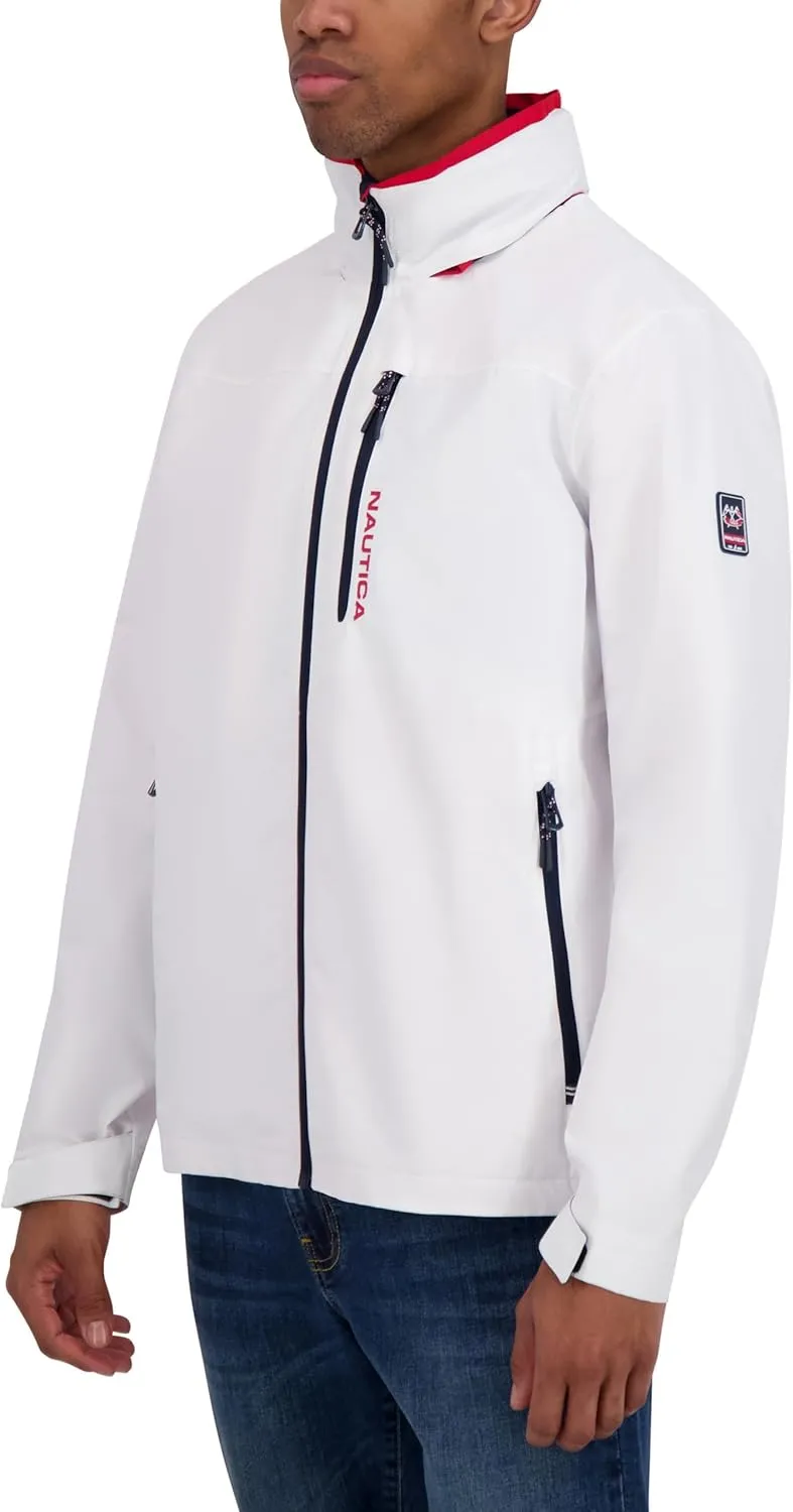 Nautica Men's Jacket – Waterproof & Windproof, Breathable, Coastal Sailing and Boating Adventures