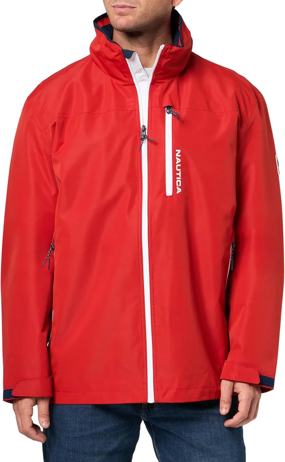 Nautica Men's Jacket – Waterproof & Windproof, Breathable, Coastal Sailing and Boating Adventures