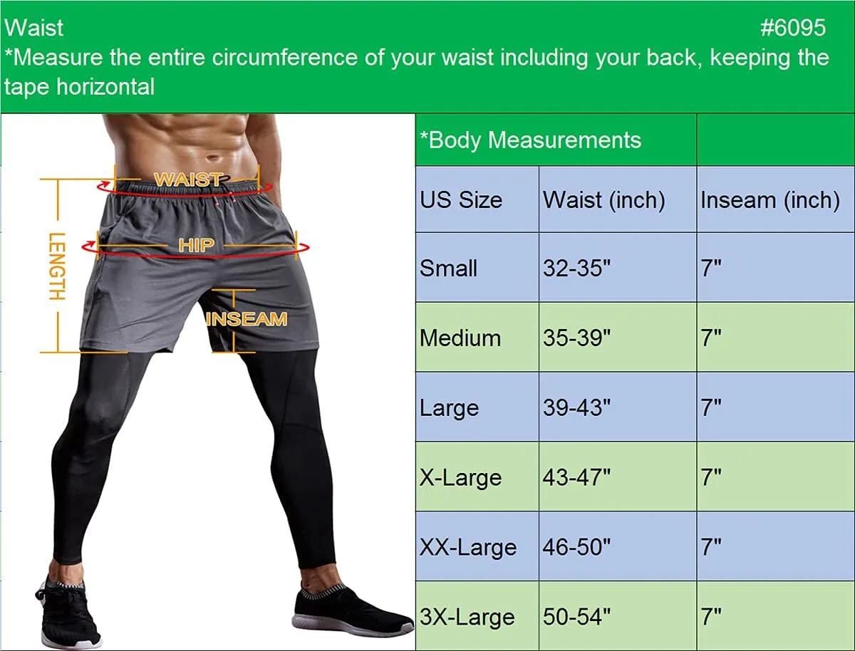 NELEUS Men's Lightweight Workout Athletic Shorts with Pockets