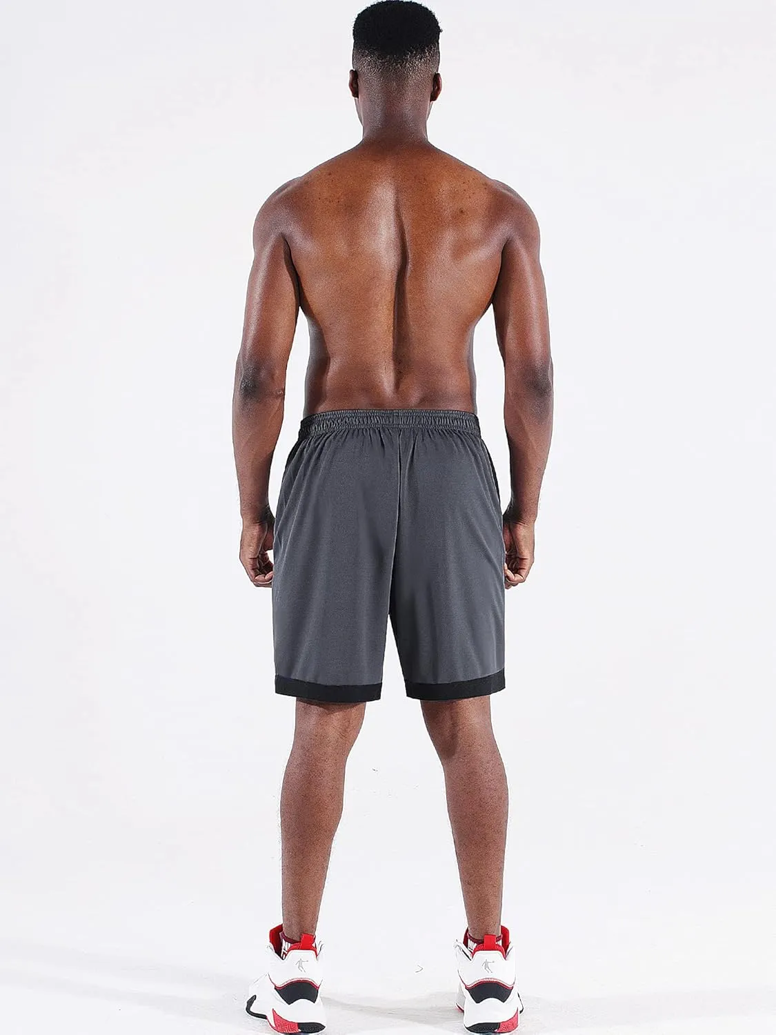 NELEUS Men's Lightweight Workout Athletic Shorts with Pockets