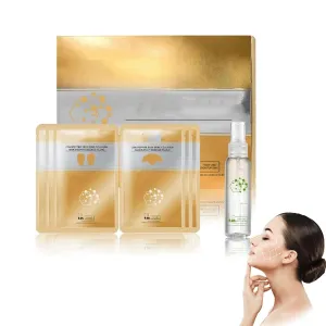 New Instant Skin Essence Collagen Set,Spiral Peptide Deer Bone Collagen Essence Kit,Lifts Sagging Skin, for Reduce Fine Lines & Wrinkles