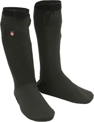 Nexgen Heat MP7905 Men's Black Heated Winter Sock for Ski, Riding - Top and Bottom Heating Elements w/Battery - Large