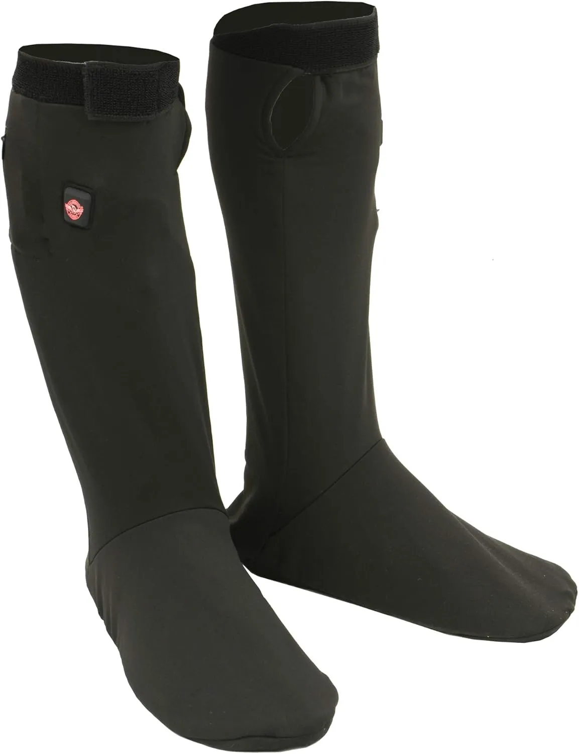 Nexgen Heat MP7905 Men's Black Heated Winter Sock for Ski, Riding - Top and Bottom Heating Elements w/Battery - Large