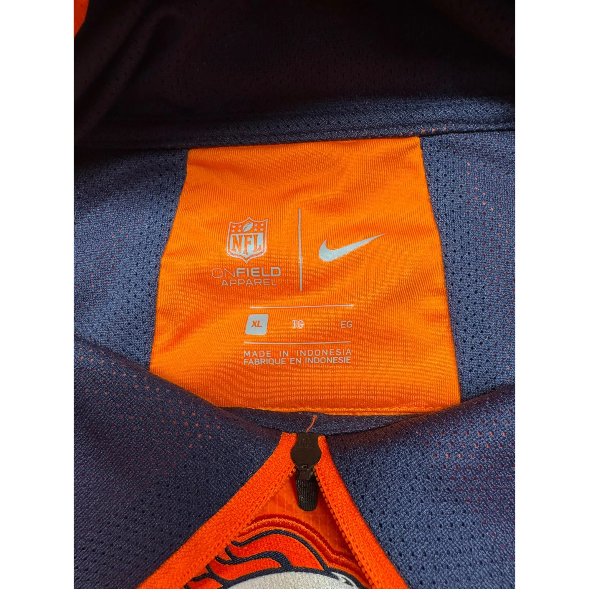 Nike Denver Broncos Windbreaker Jacket Mens #5929