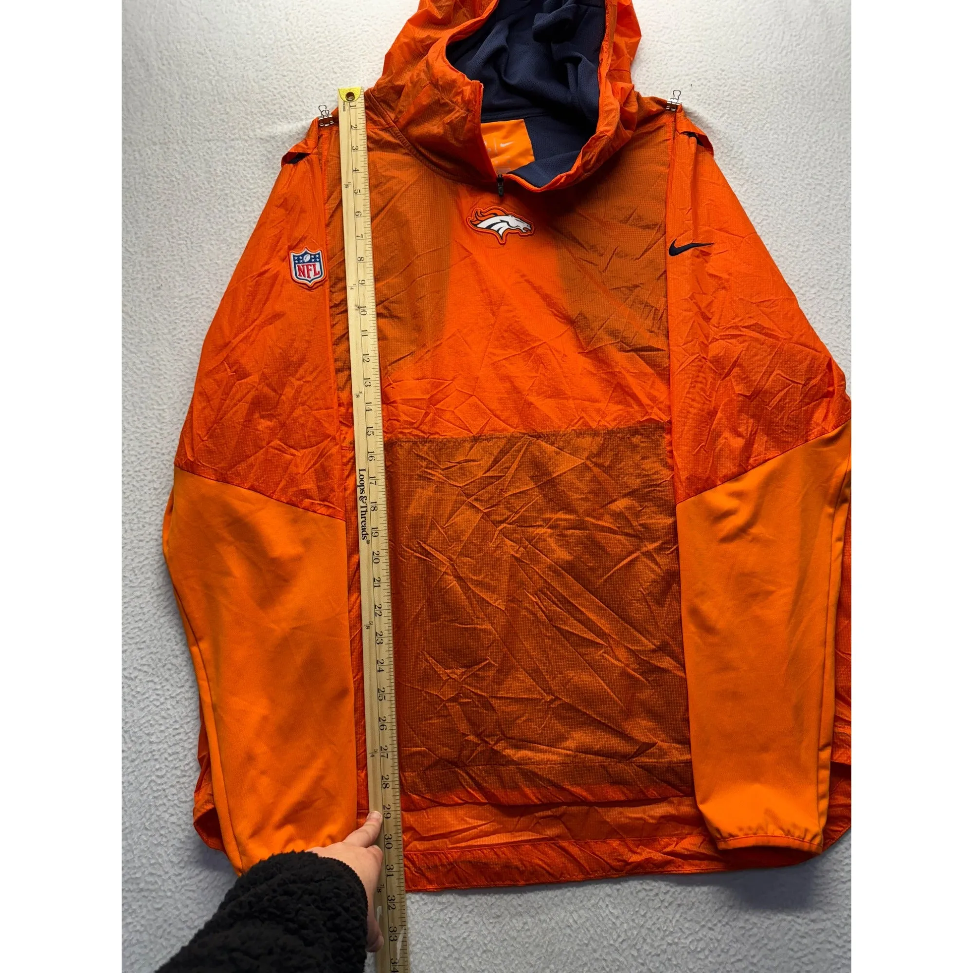 Nike Denver Broncos Windbreaker Jacket Mens #5929