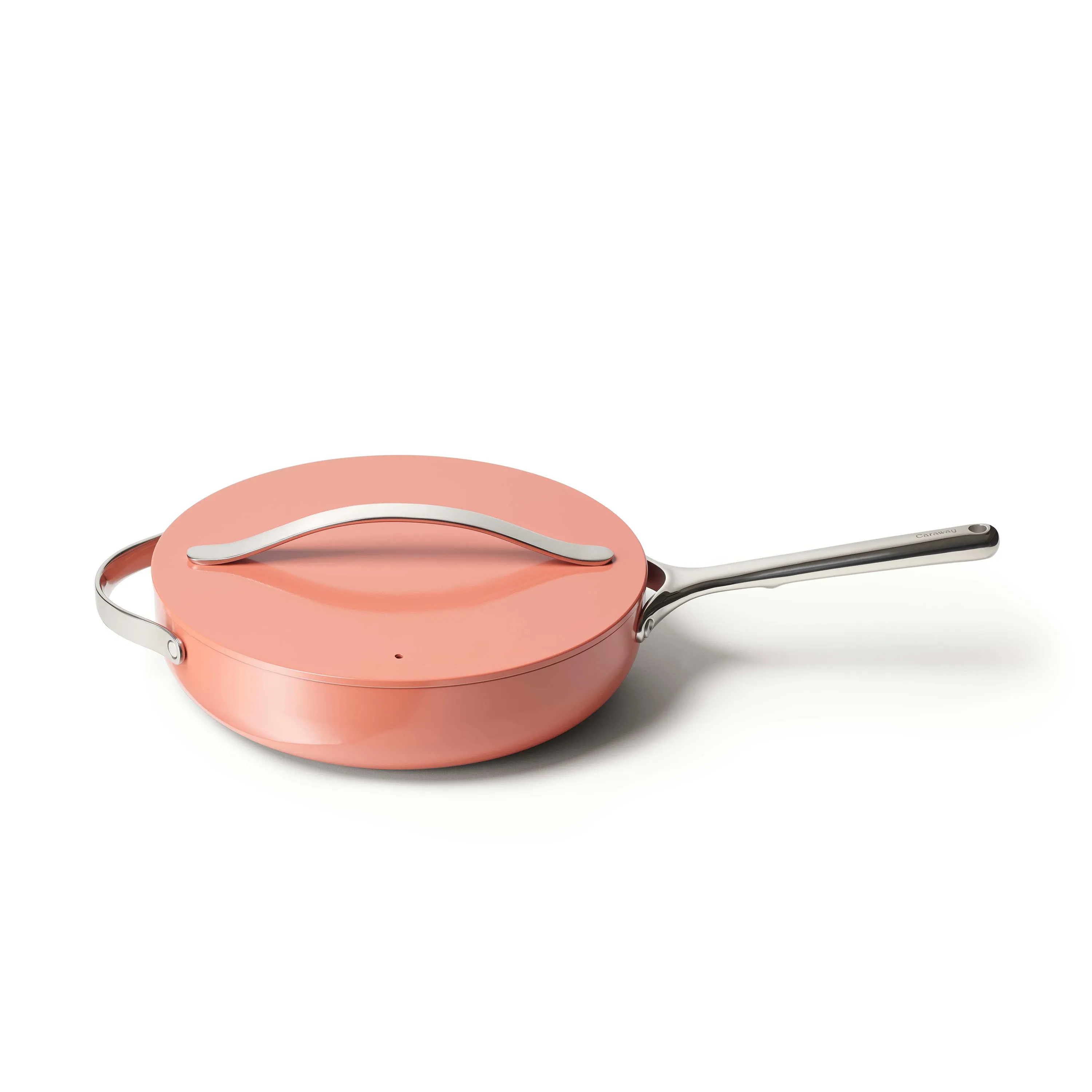 Nonstick Ceramic Sauté Pan with Lid, 4.5 qt