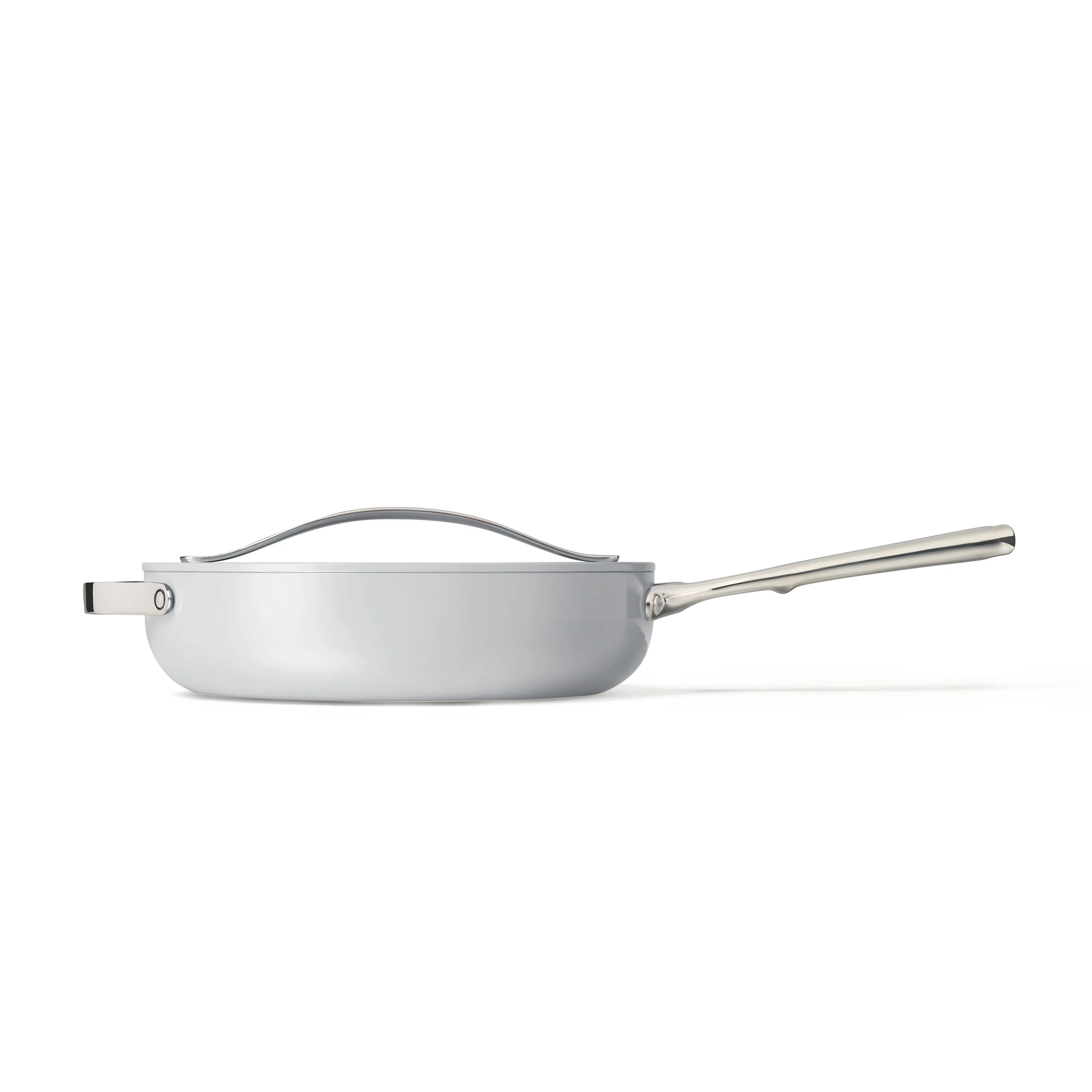 Nonstick Ceramic Sauté Pan with Lid, 4.5 qt