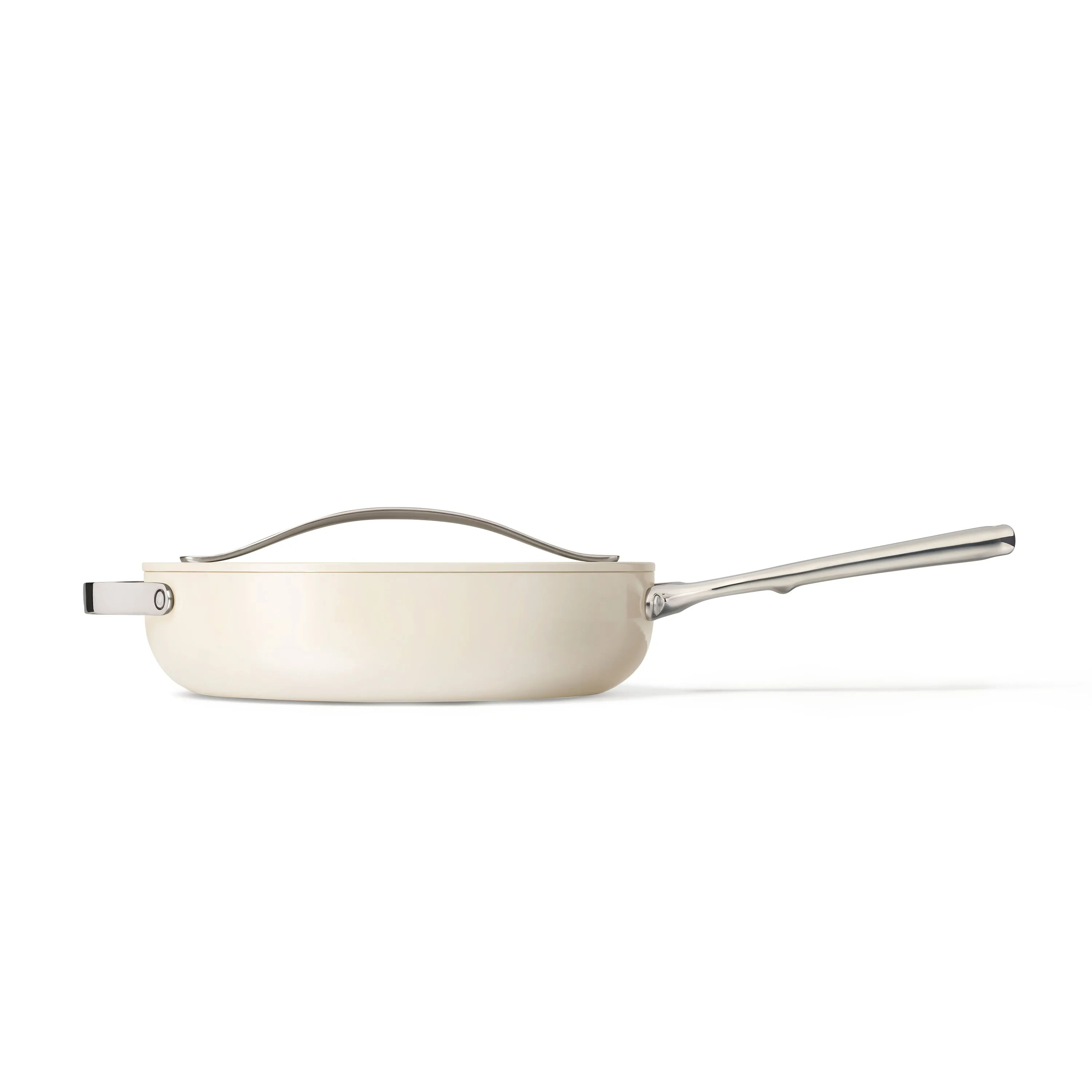 Nonstick Ceramic Sauté Pan with Lid, 4.5 qt