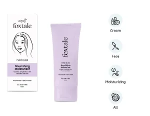 Nourishing Face Moisturizer with Niacinamide for 24 Hr Hydration, Lightweight & Non-Sticky, For Soft & Glowing Skin, Men & Women, All Skin Types, 50 ml