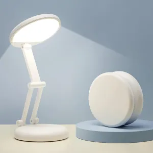 One Fire Desk Lamp,Dimmable Battery Powered Lights,3600mAh Rechargeable Wireless &Cordless Table Lamp,Small Cute Mini Lamp&Portable Light,Touch Strip USB Light for Bed,Reading,Home,Office,Nail,Craft