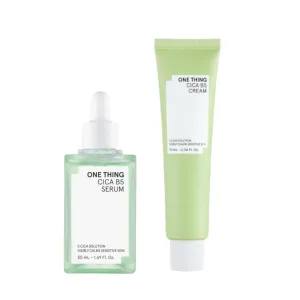 ONE THING Cica B5 calming Serum   Cream Bundle