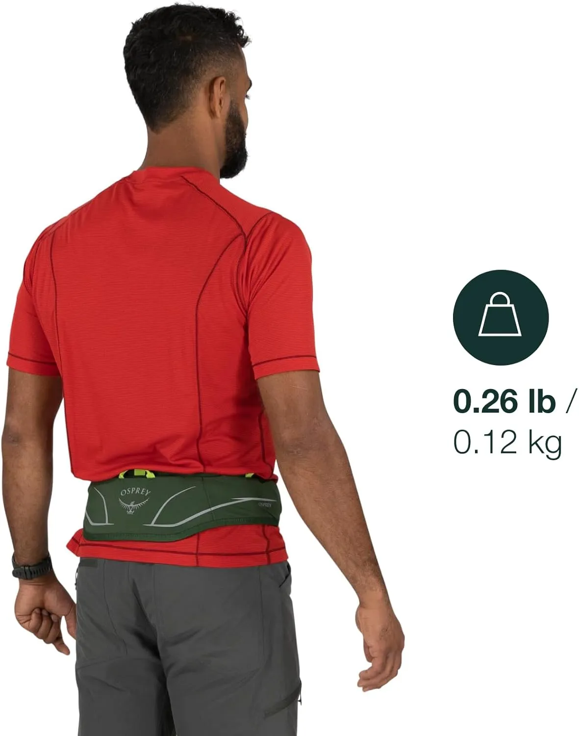 Osprey Duro Dyna LT Hydration Waist Pack with Hydraulics Soft Flasks for Running - Extended Fit