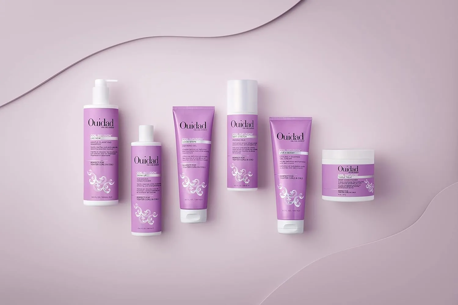 OUIDAD Coil Infusion™ Give a Boost Styling   Shaping Gel Cream, 8.5 oz.