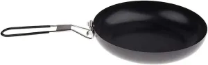 Outdoor Camping Cookware Portable Non-Stick Frying Pan Pot Folding Handle ?Single Pan Foldable Non-Stick Pan