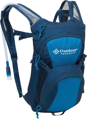 Outdoor Products Tadpole Hydration Pack (Black) (Violet Tulip)