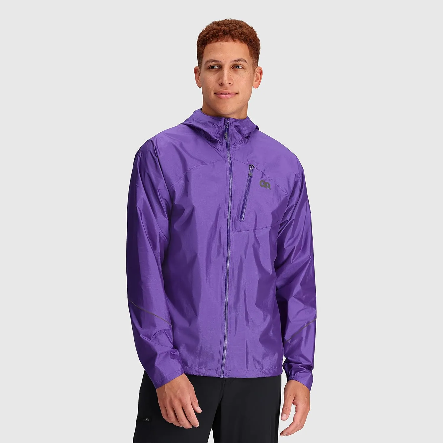 Outdoor Research Men's Helium Rain Jacket – Breathable Weatherproof Jacket