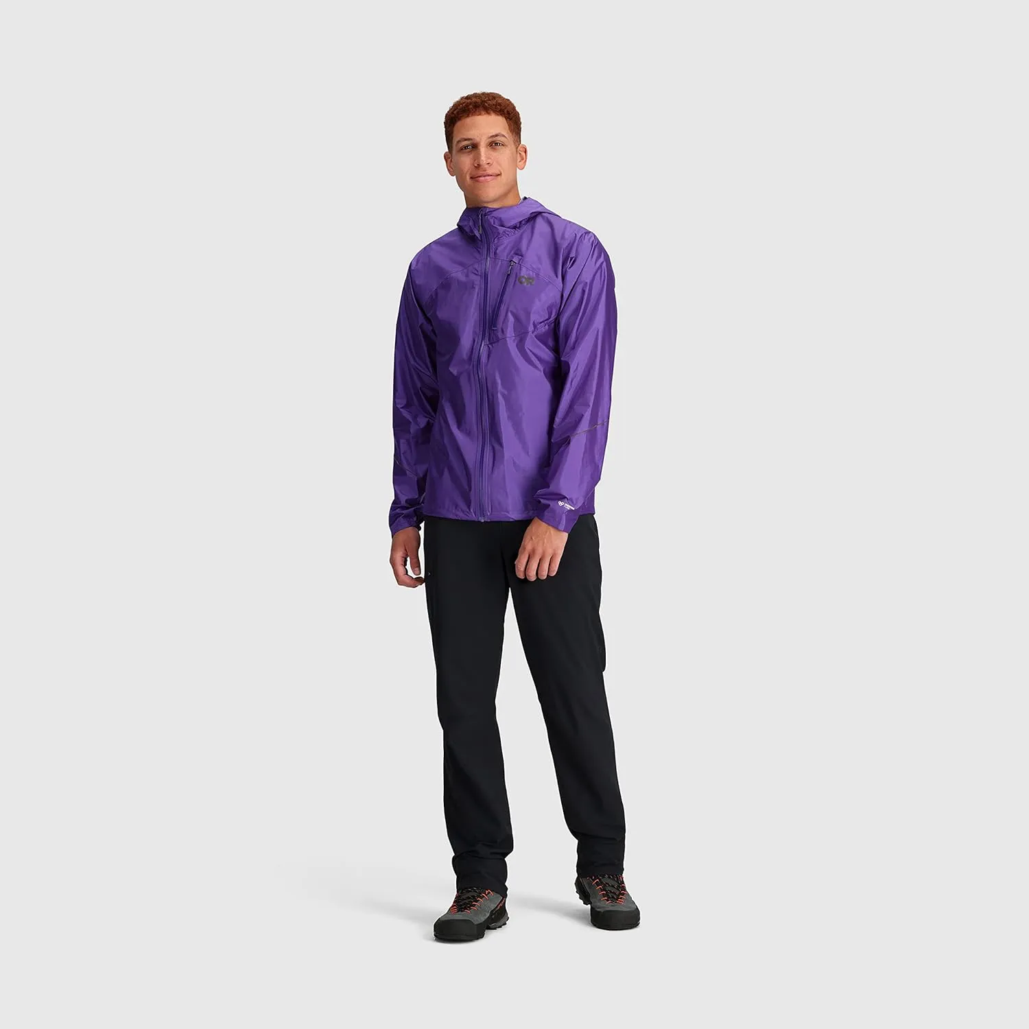 Outdoor Research Men's Helium Rain Jacket – Breathable Weatherproof Jacket