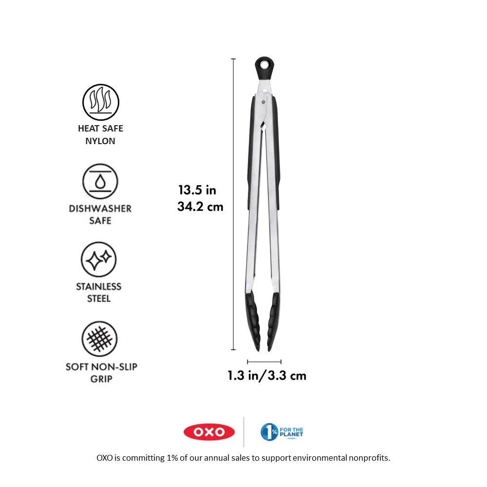 OXO Good Grips 30 cm Tongs with Nylon Head