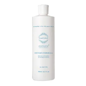 Oxygen Formula – Professional-Grade Liquid Serum for Oxygen Facial Therapy, 16.9 fl. oz (500ml)