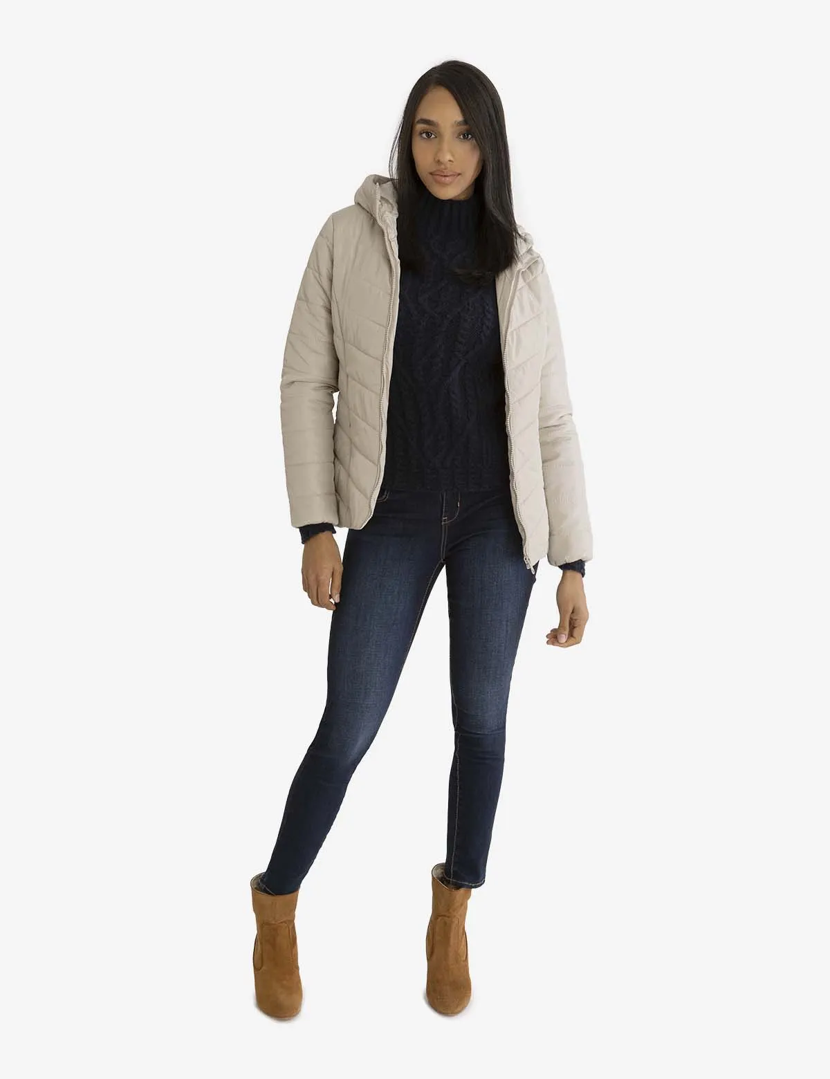 PACKABLE HOODED JACKET