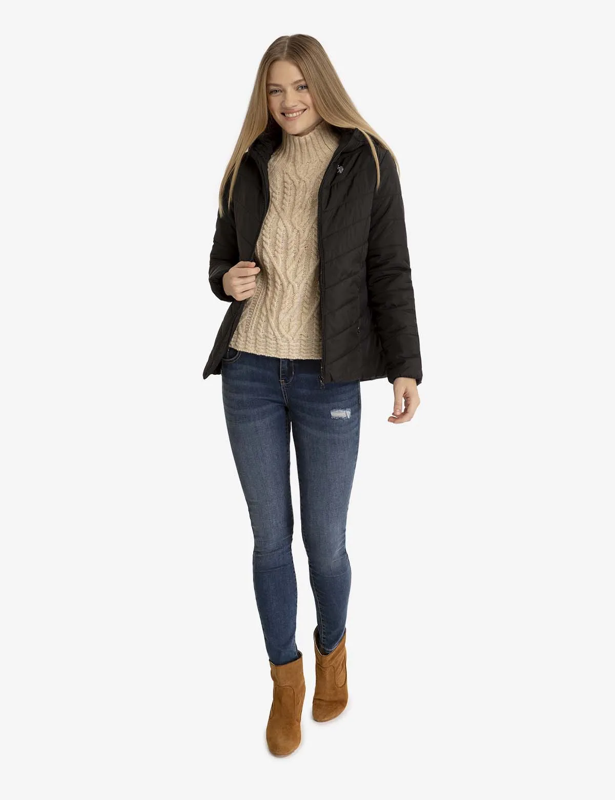 PACKABLE HOODED JACKET