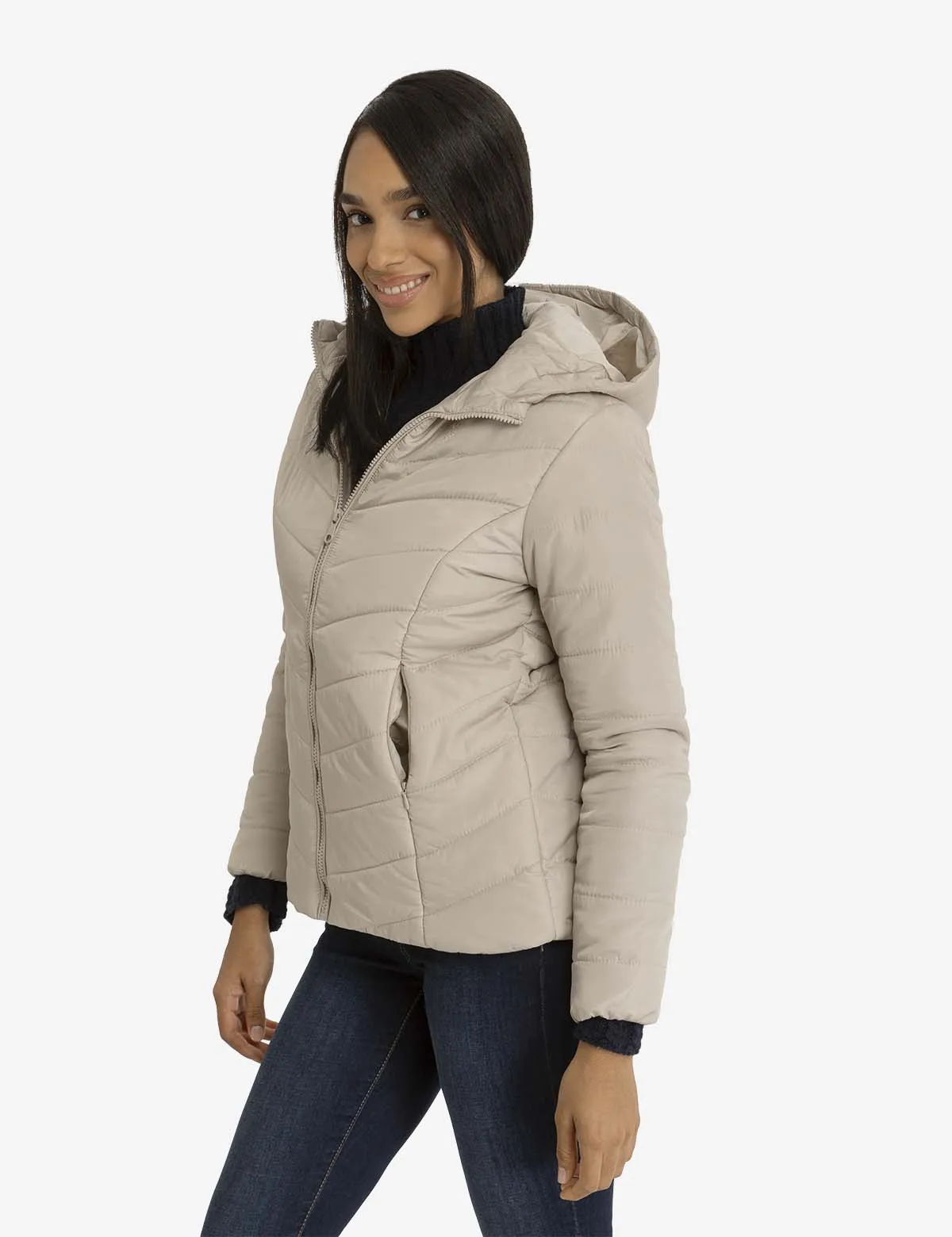 PACKABLE HOODED JACKET