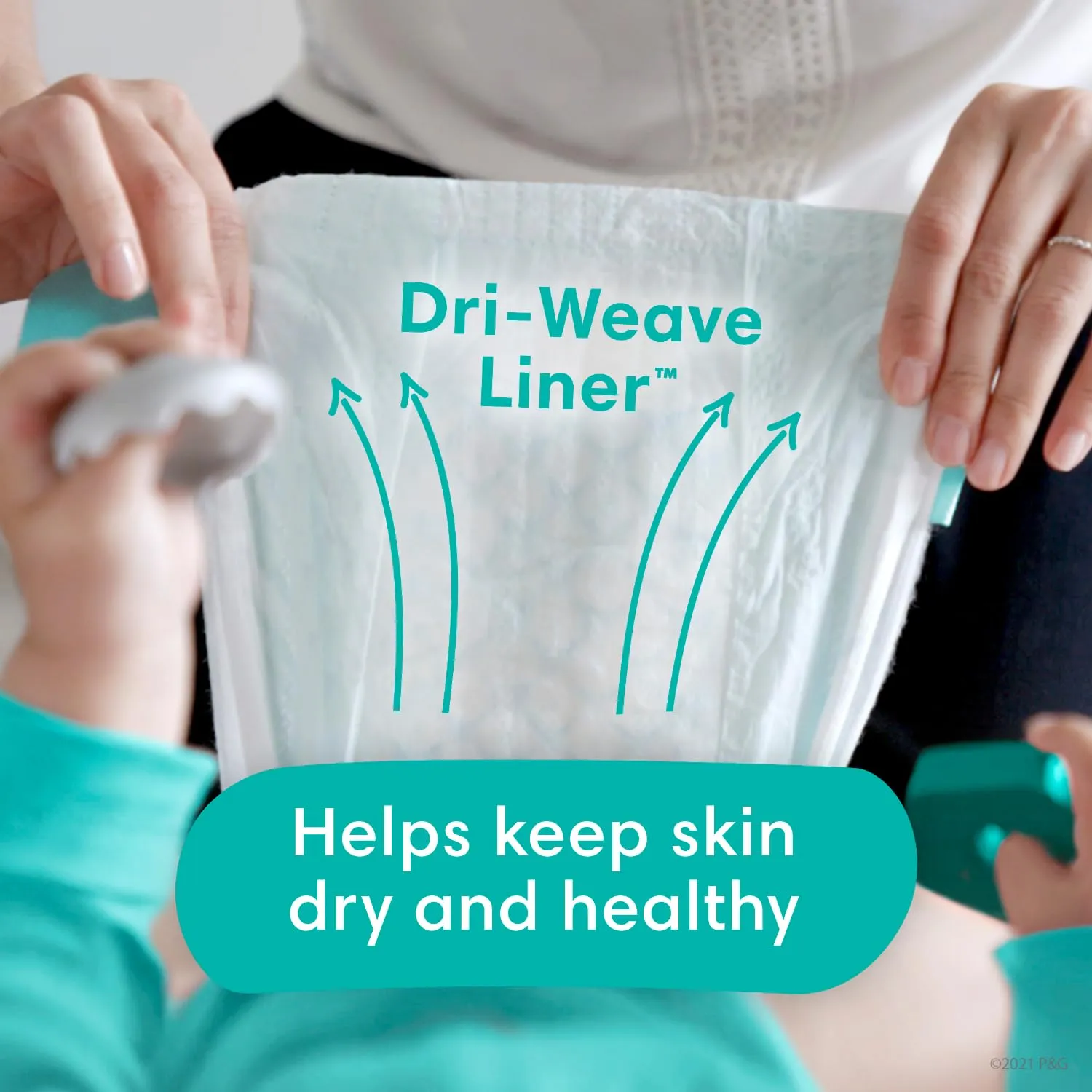 Pampers Baby Dry Disposable Baby Diapers Size 5, 2 Month Supply (2 x 164 Count) with Sensitive Water Based Baby Wipes 12X Multi Pack Pop-Top and Refill (1008 Count)