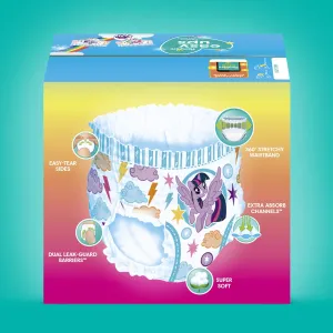 Pampers Easy Ups Girls & Boys Potty Training Pants - Size 2T-3T, 25 Count, My Little Pony Training Underwear (Pack of 2)