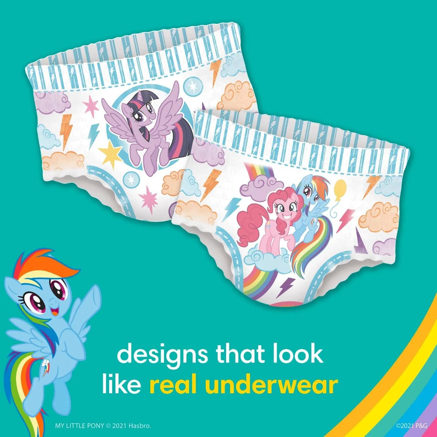 Pampers Easy Ups Pull On Training Underwear Girls, 5T-6T, 2 Month Supply (2 x 84 Count) with Sensitive Water Based Baby Wipes 12X Multi Pack Pop-Top and Refill (1008 Count)