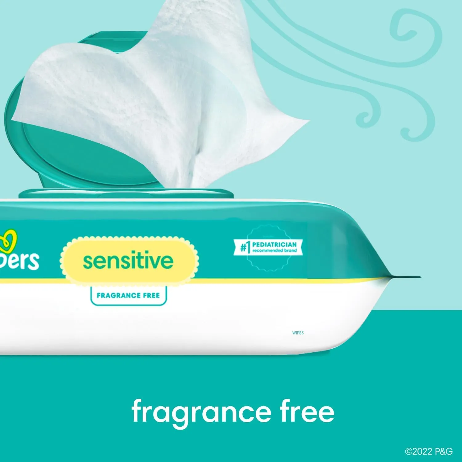 Pampers Easy Ups Pull On Training Underwear Girls, 5T-6T, 2 Month Supply (2 x 84 Count) with Sensitive Water Based Baby Wipes 12X Multi Pack Pop-Top and Refill (1008 Count)