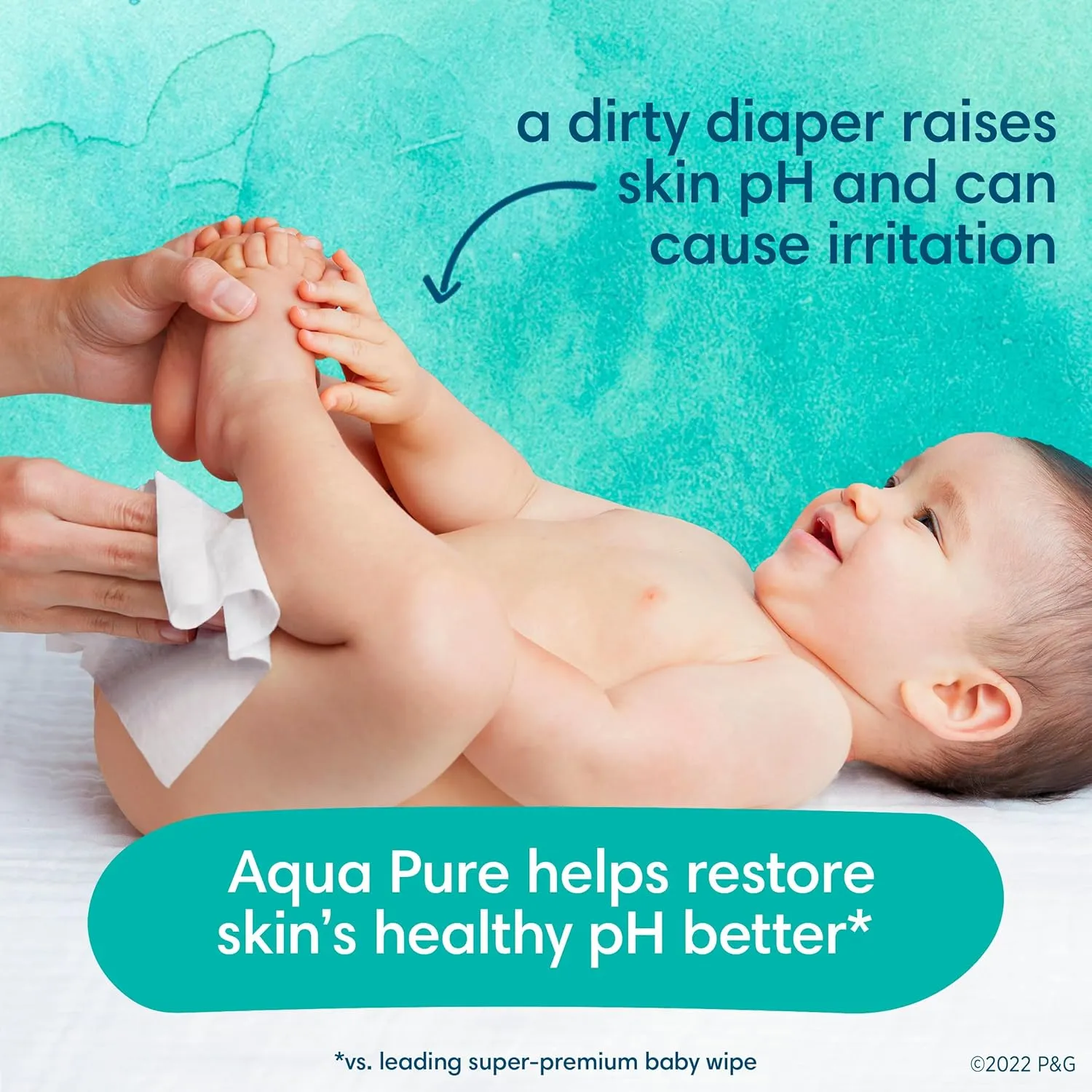 Pampers Pure Protection Disposable Baby Diapers Size 3, 168 Count with Aqua Pure Baby Wipes, 6X Pop-Top Packs (336 Count)
