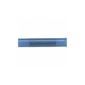 Panduit BSN14-C Butt Splice, Nylon Insulated, 16 - 14 AWG Wire Range, 1.15-Inch Length, Blue (100-Pack)