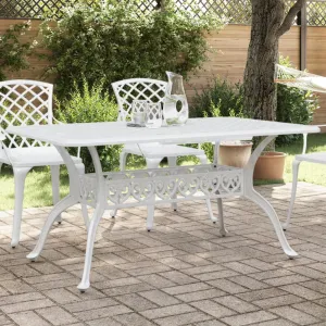 Patio Table Garden Outdoor Balcony Backyard Furniture Cast Aluminum