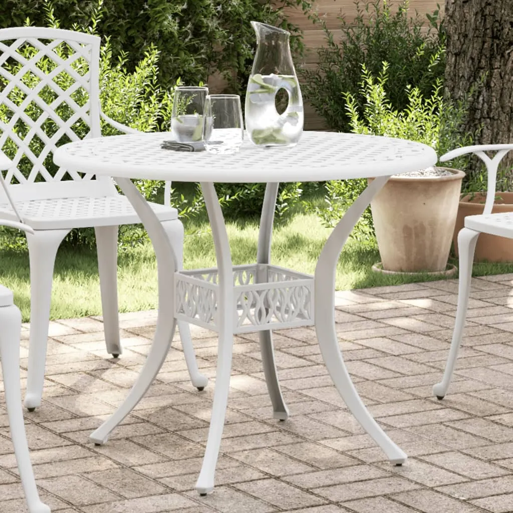 Patio Table Garden Outdoor Balcony Backyard Furniture Cast Aluminum