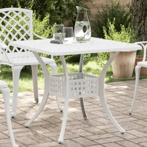 Patio Table Garden Outdoor Balcony Backyard Furniture Cast Aluminum