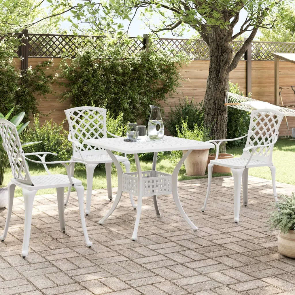 Patio Table Garden Outdoor Balcony Backyard Furniture Cast Aluminum