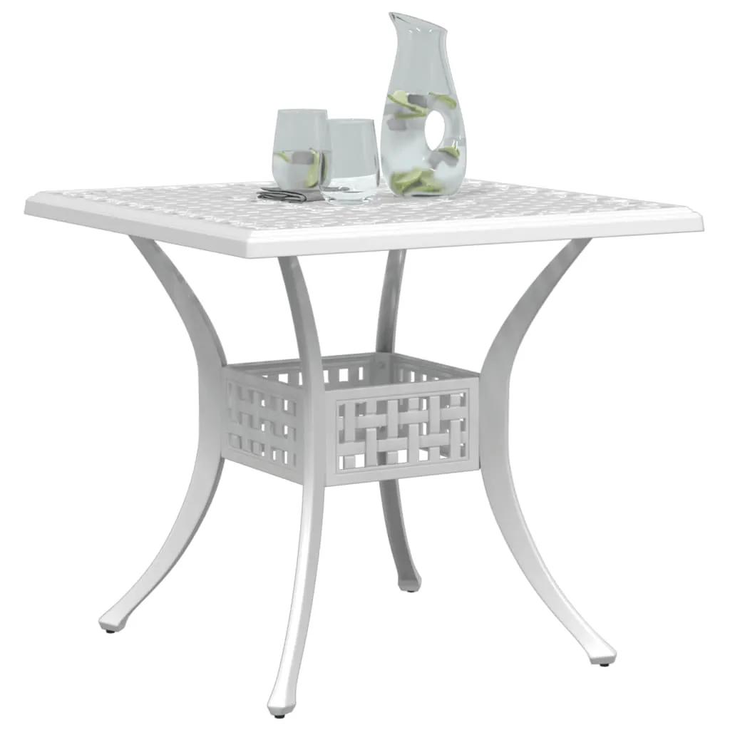 Patio Table Garden Outdoor Balcony Backyard Furniture Cast Aluminum