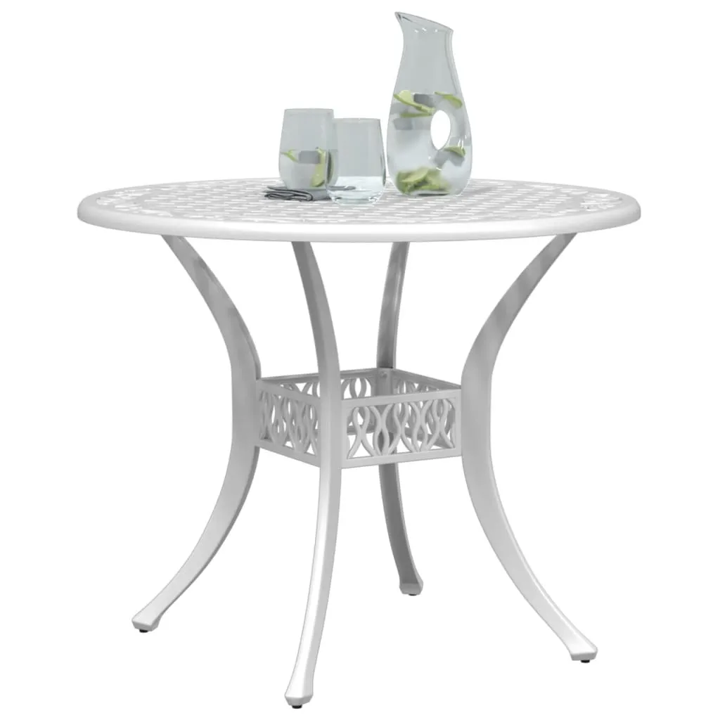 Patio Table Garden Outdoor Balcony Backyard Furniture Cast Aluminum