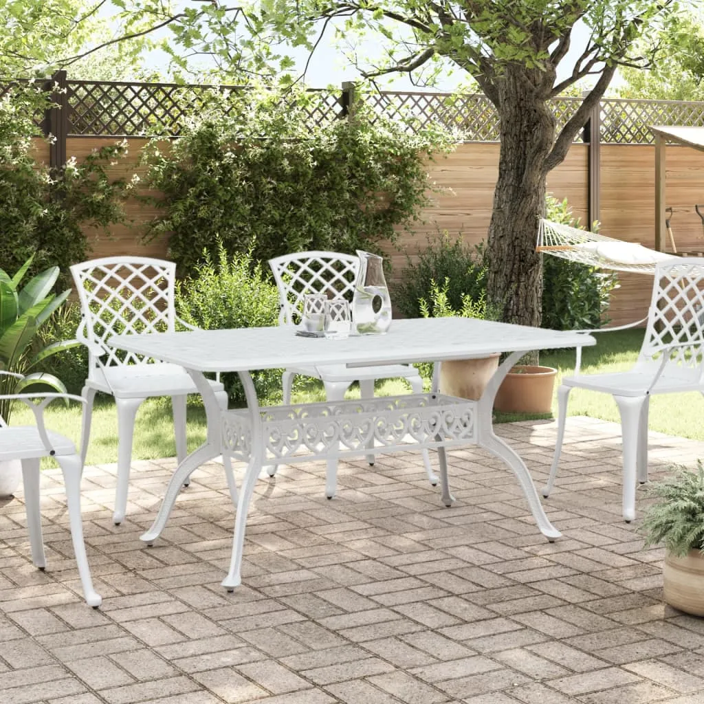 Patio Table Garden Outdoor Balcony Backyard Furniture Cast Aluminum