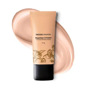 Peaches N Cream Tinted Moisturizer, Light 01, BB Cream, Lightweight Gel Formula, 35g