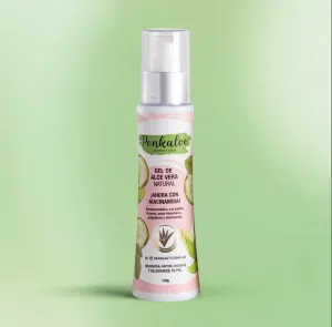 Penkaloe Natural Aloe Vera Gel with Niacinamide, Hyaluronic Acid and Peptides, 120g