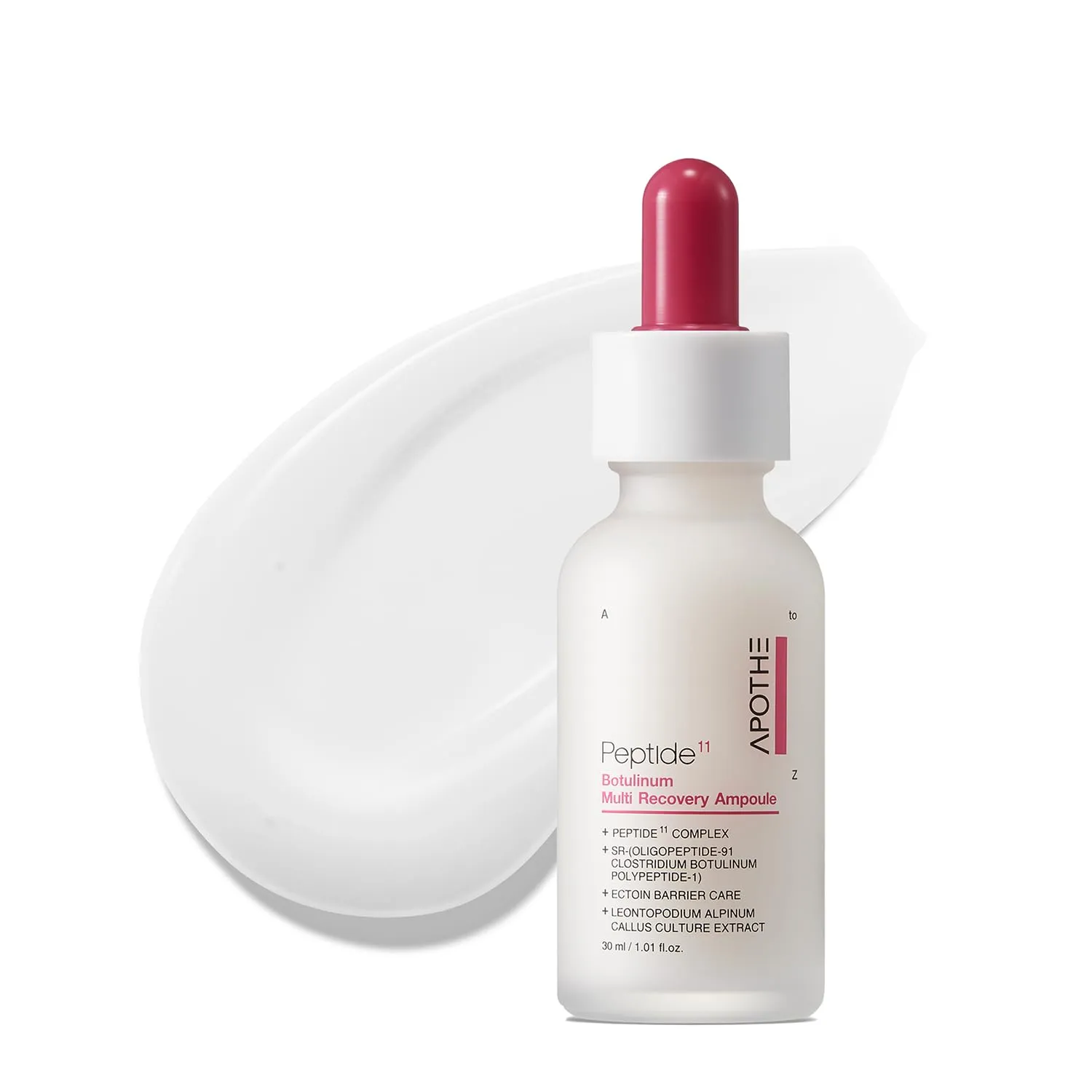 Peptide 11 Botulinum Multi Recovery Ampoule 1.01 fl oz (30ml) – Intensive Care for Elasticity, Radiance, and Skin Barrier Strength with Ectoin & Botulinum Peptide
