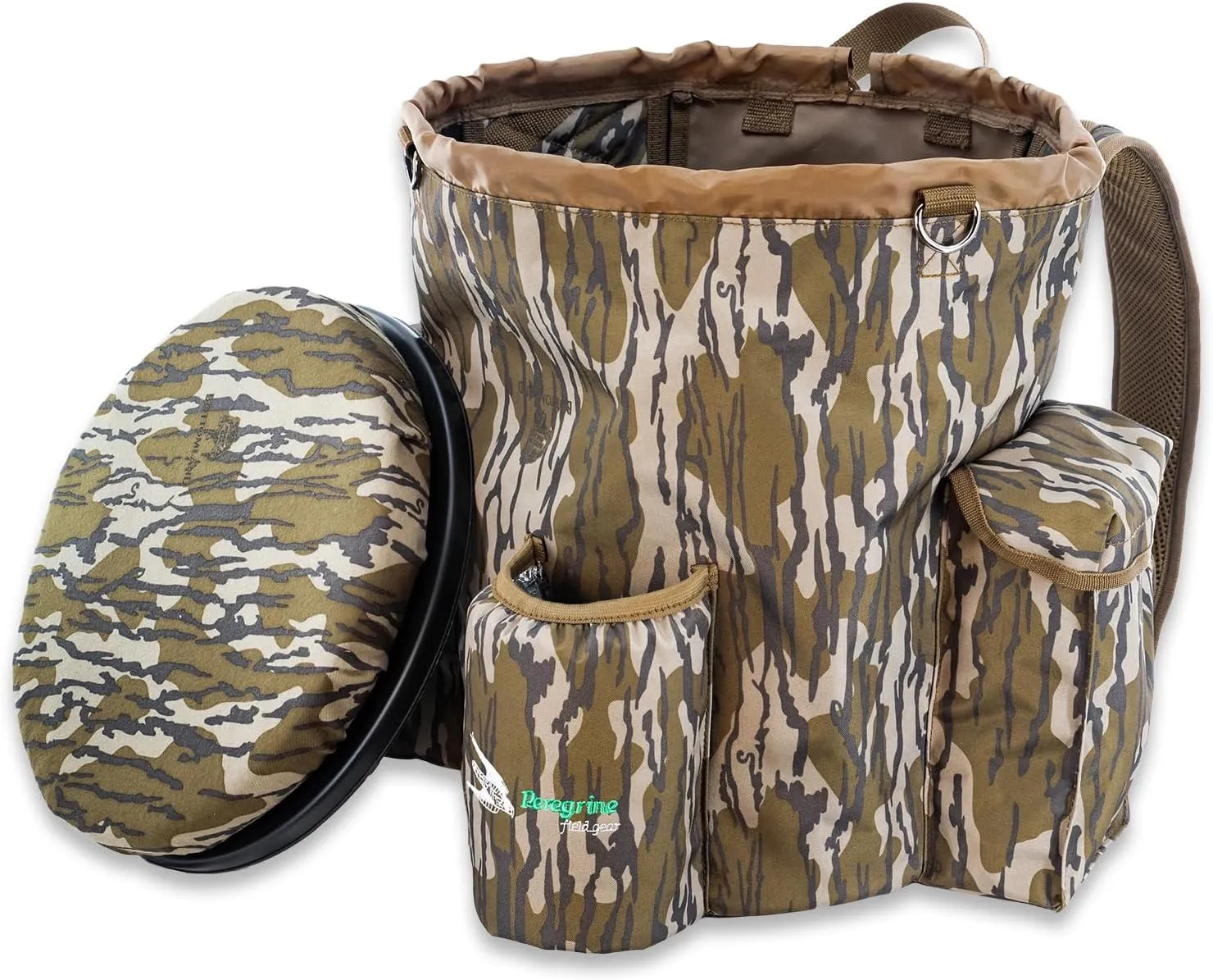 Peregrine Field Gear Venture Bucket Pack Lite (Mossy Oak Original Bottomland)