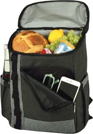 Picnic at Ascot Cooler Backpack- Large 30 Can Capacity- Lightweight Insulated & Leak-Proof for Men & Women- Camping, Hiking, Beach, Park or Day Trips