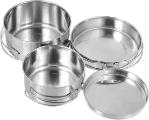 Picnic Cooker Stainless Cookware Stainless Cooking Utensils Outdoor Picnic Cookware Hiking Cookware