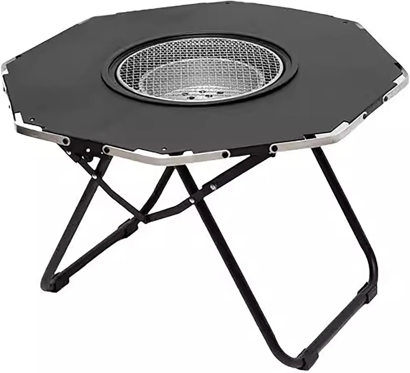 Picnic Grill Table Folding Camping Table Outdoor Camping Cook Station with Storage Carrying Bag Aluminum Cook Station for Indoor,Outdoor,Beach,Backyard, BBQ, Party, Patio