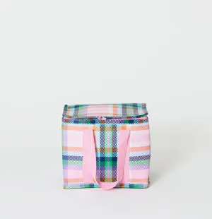 Plaid Mini Insulated Tote