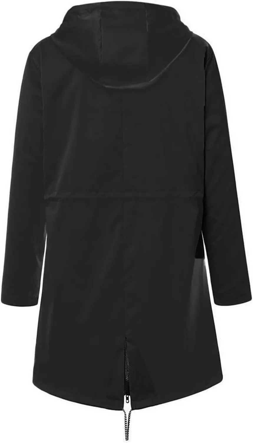 Plus Size Raincoat Women Long Hooded Trench Coats Lined Windbreaker Travel Jacket Outdoor 2023 Long Hooded Jackets