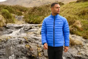 Polar Mens Reversible Down Jacket - Navy Saxe Blue