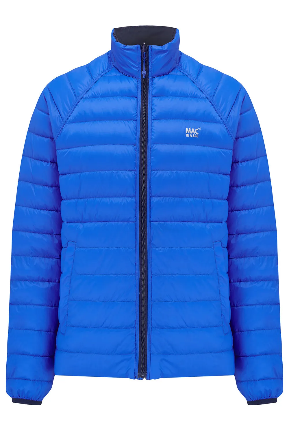 Polar Mens Reversible Down Jacket - Navy Saxe Blue